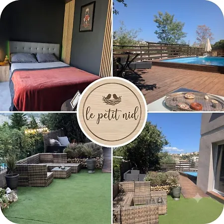 Petit Nid Avec Piscine Privée Maison d'hôtes